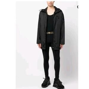 GIANNI Versace Greca border waistband Logo Medusa Motif Black Sz 1 Leggings # 4